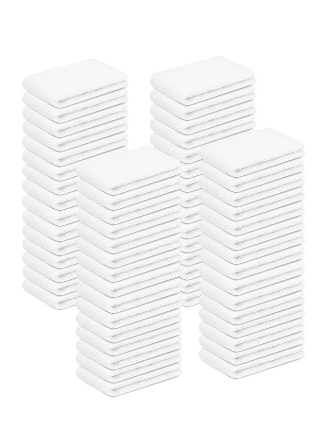 STF Linen Terry Bar Mop Towels (Value Pack of 60) Size 14"x17" (White) – Absorbent and Durable, Multipurpose Cleaning Rags, Cotton Cleaning Towels, Terry Cloth Rags, Reusable Shop Rags - Image 1